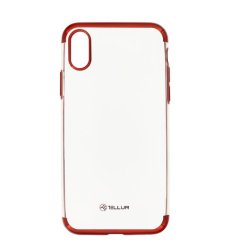 Tellur TLL121223 mobile phone case 14.7 cm (5.8") Cover Red, Transparent
