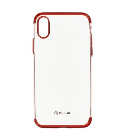 Tellur TLL121223 mobile phone case 14.7 cm (5.8") Cover Red, Transparent