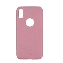 Tellur Cover Slim Synthetic Leather for iPhone X/XS pink