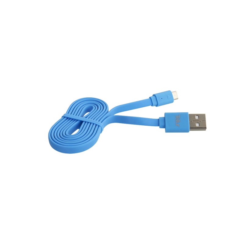 Tellur TLL155011 USB cable 1 m USB 2.0 USB A Micro-USB A Blue
