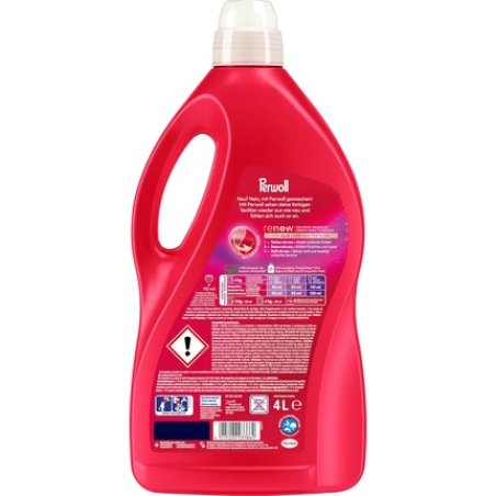 Perwoll Color Detergent 80 Wash Loads - Delicate Formula Cleans Gently