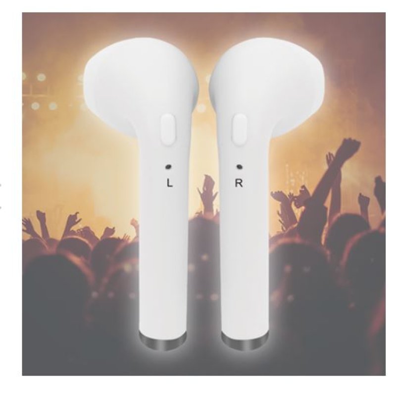 Denver TWE-36MK3 headphones/headset Wireless In-ear Calls/Music Bluetooth White