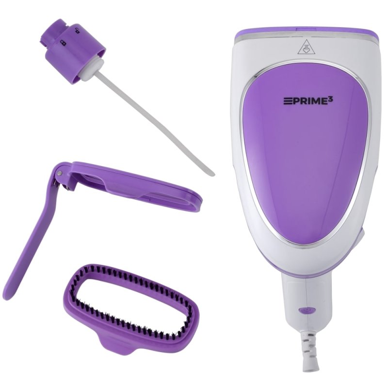 PRIME3 SGS31 garment steamer Handheld garment steamer 0.25 L 1500 W Purple, White