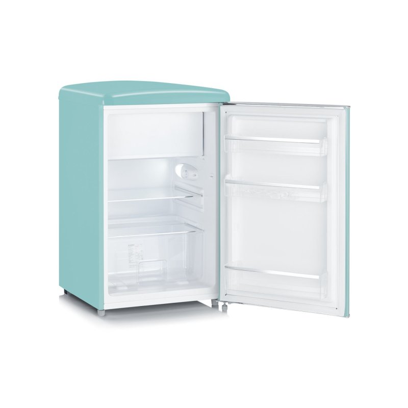 Severin RKS 8834 Retro frigo combine Pose libre 108 L D Turquoise