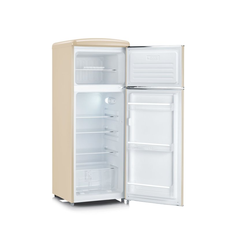 Severin RKG 8933 réfrigérateur-congélateur Pose libre 206 L E Crème