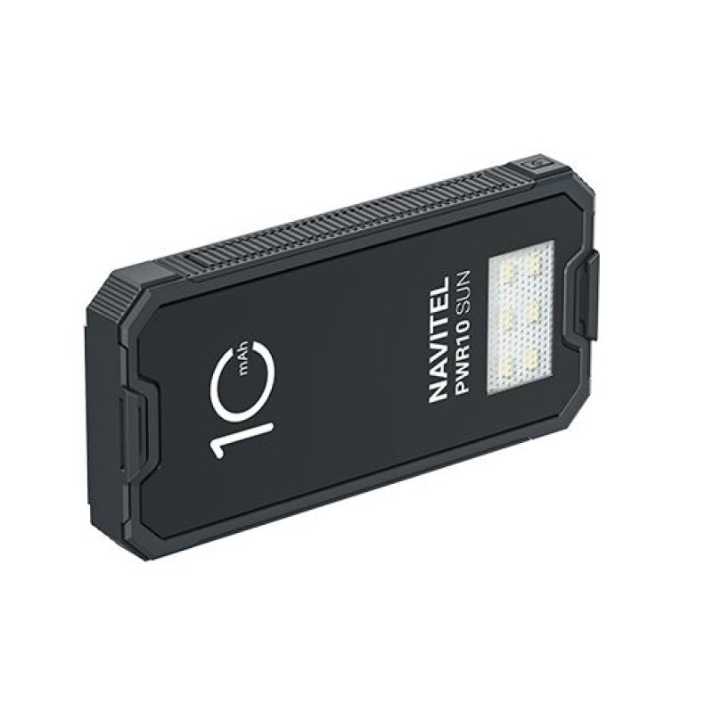Navitel PWR10SUN banque d'alimentation électrique 10000 mAh Noir