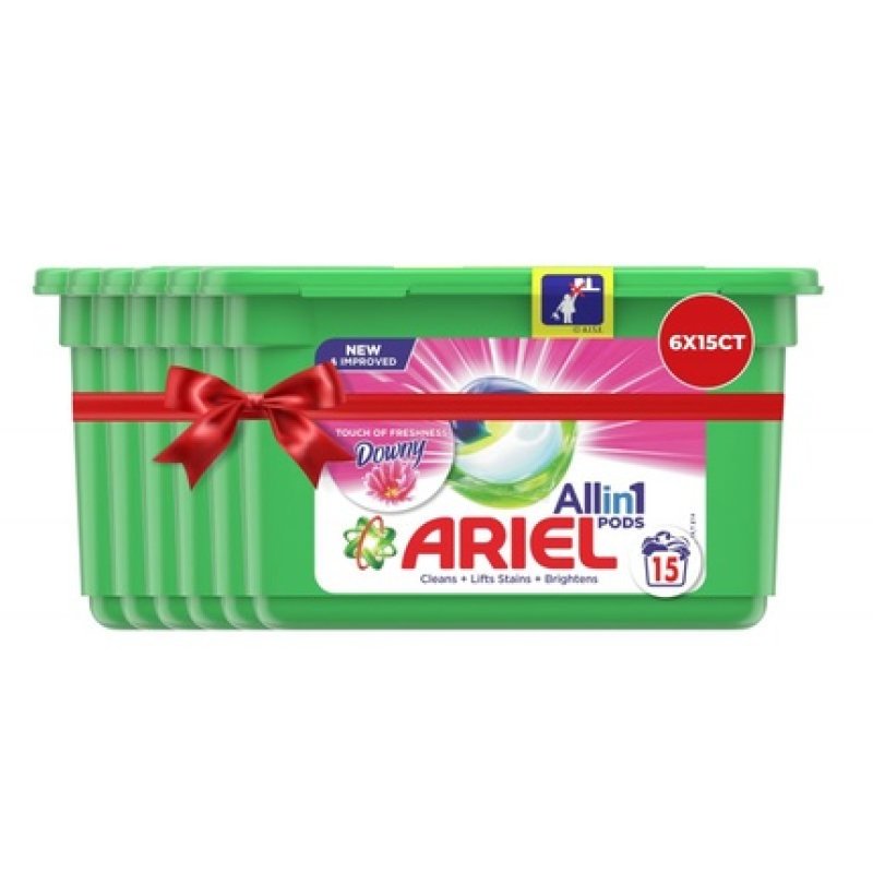 Ariel 3 In 1 Pods Washing Capsules With Downy 15 288 G