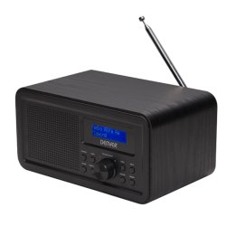 Denver DAB-30BLACK Radio portable Personnel Numérique Noir
