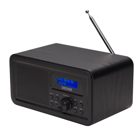 Denver DAB-30BLACK Radio portable Personnel Numérique Noir