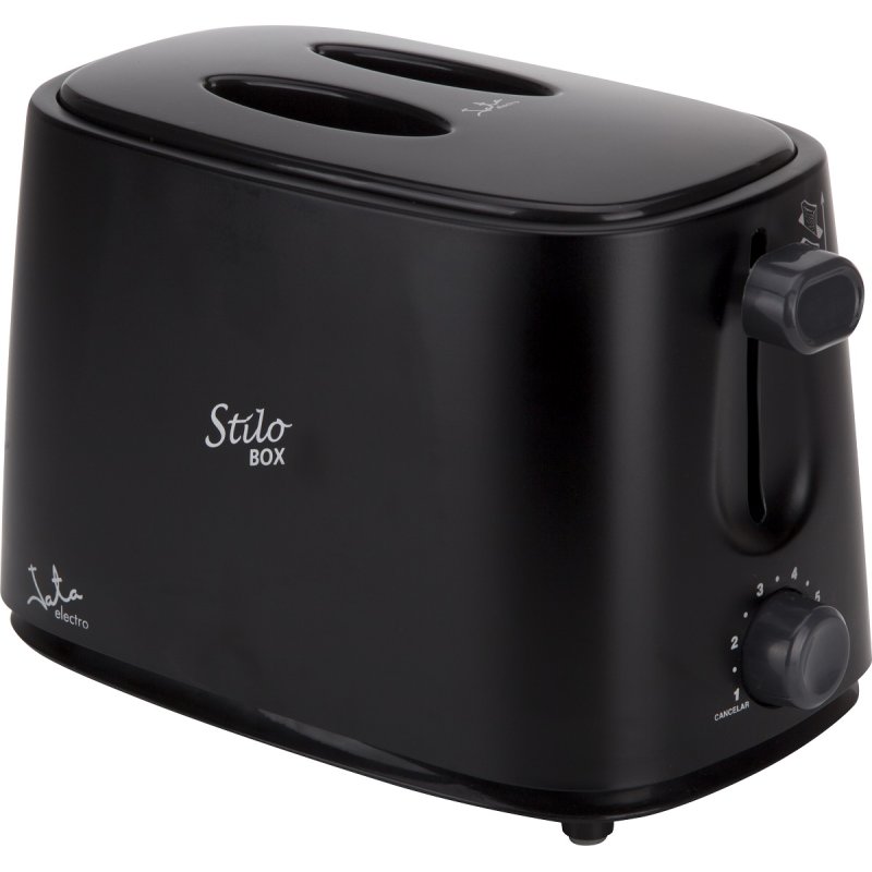 JATA TT631 toaster 6 2 slice(s) 750 W Black, Stainless steel