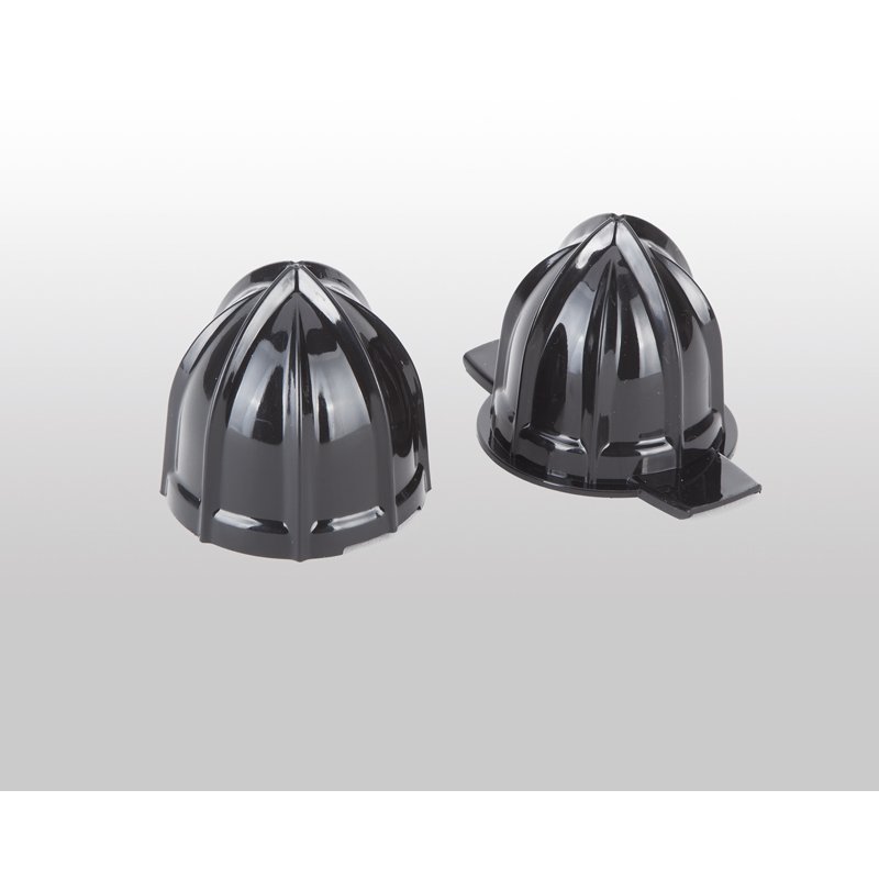 JATA EX421 presse-agrumes 40 W Noir, Acier inoxydable, Transparent