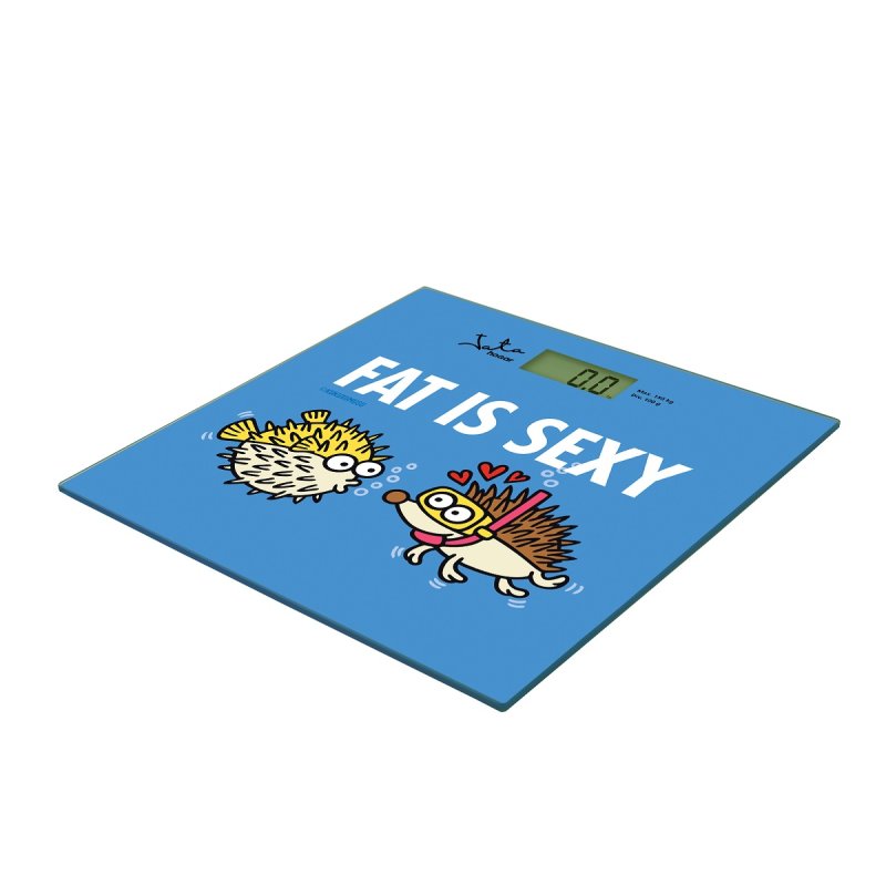 JATA Mod 294K Carré Multicolore Pèse-personne électronique