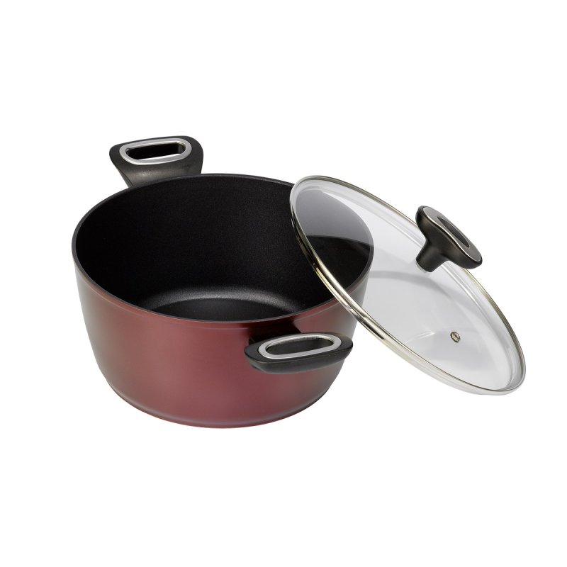 JATA CF920 soup pot 2.4 L Red Aluminium