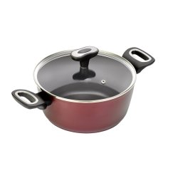 JATA CF922 marmite 2,6 L Rouge Aluminium