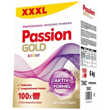 Passion Gold Passion Gold Color Laundry Powder 6kg 100 Washes