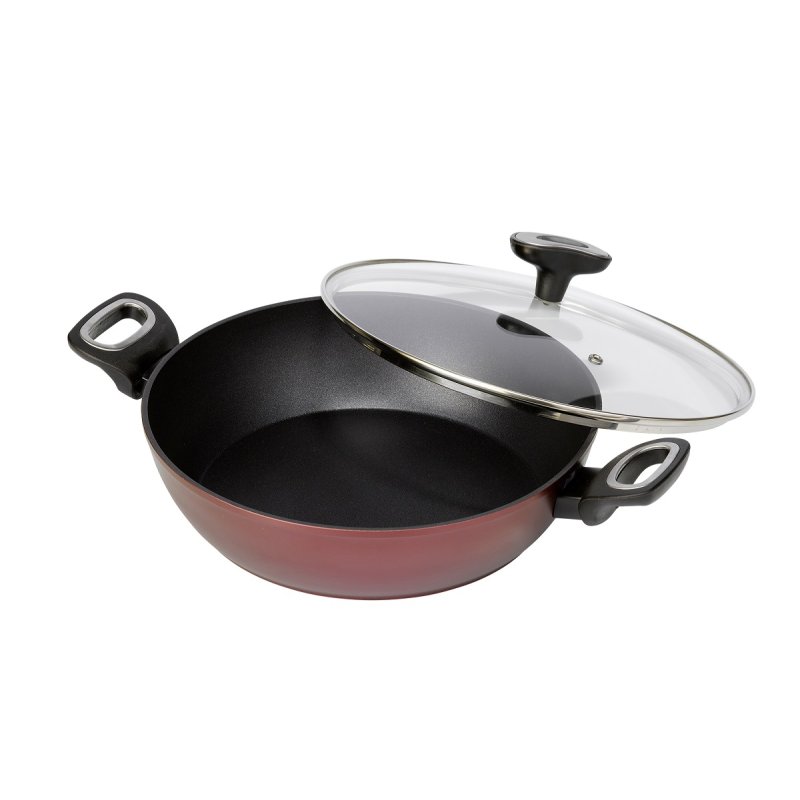JATA TF928 soup pot 3.6 L Red Aluminium