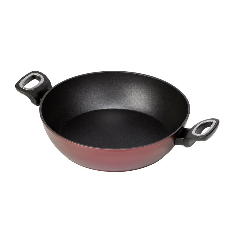 JATA TF928 marmite 3,6 L Rouge Aluminium