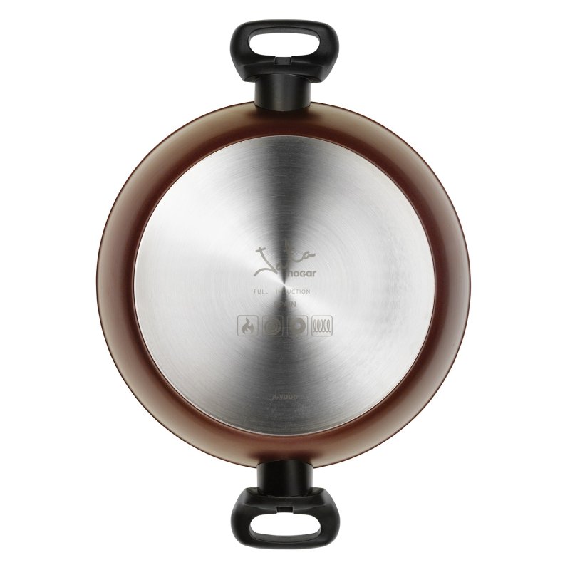 JATA TF928 soup pot 3.6 L Red Aluminium