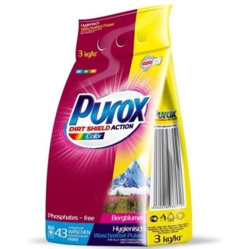 Purox Colour Washing Powder 55 Kg