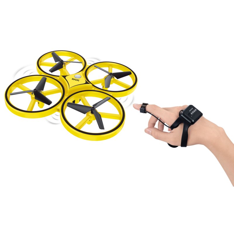 Denver 2.4GHz drone with special hand mounted controller