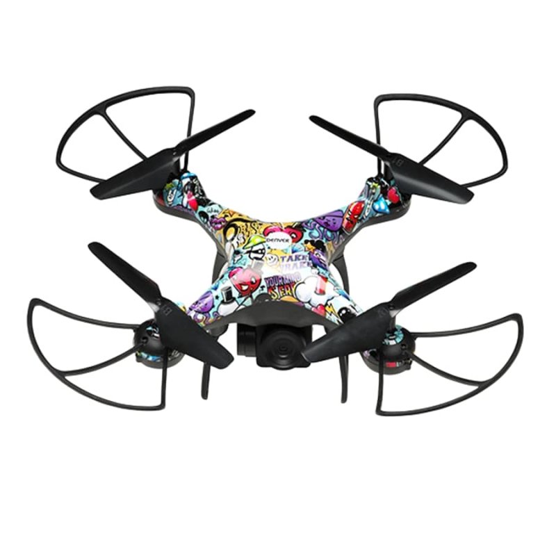 Denver DCH-350 caméra drone 4 rotors Quadcoptère 1 MP 1600 mAh Multicolore