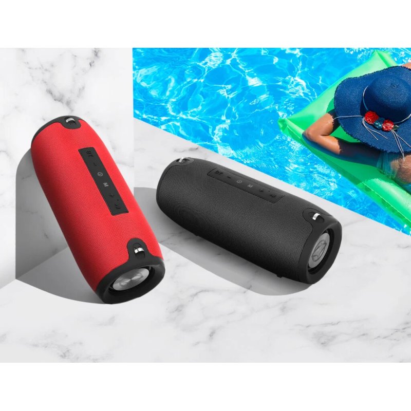 Manta SPK15GO-BK portable speaker Stereo portable speaker Black 20 W