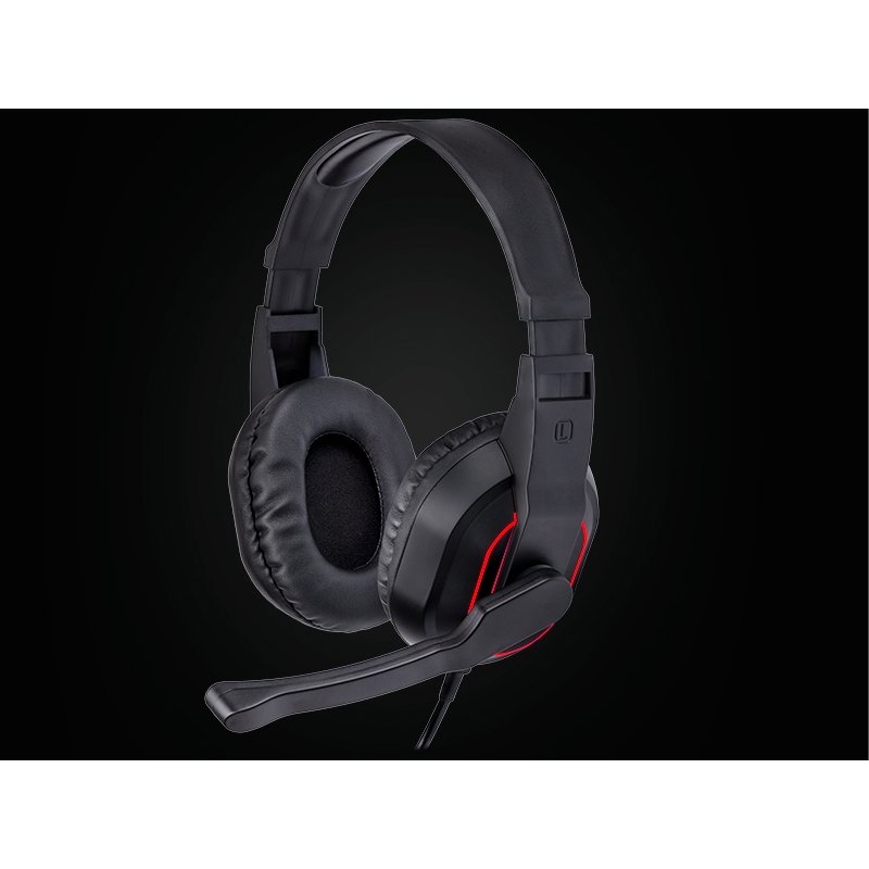 Tracer TRASLU46467 headphones/headset Wired Head-band Gaming Black