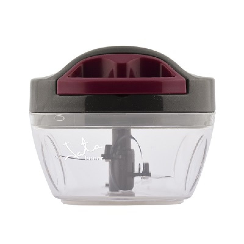 JATA AC57E manual food chopper Black, Transparent
