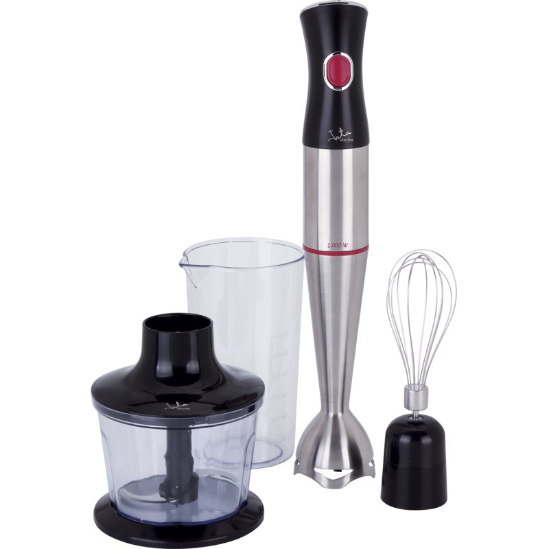 JATA BT177 blender 0,6 L Mixeur de cuisine 1000 W Noir, Acier inoxydable