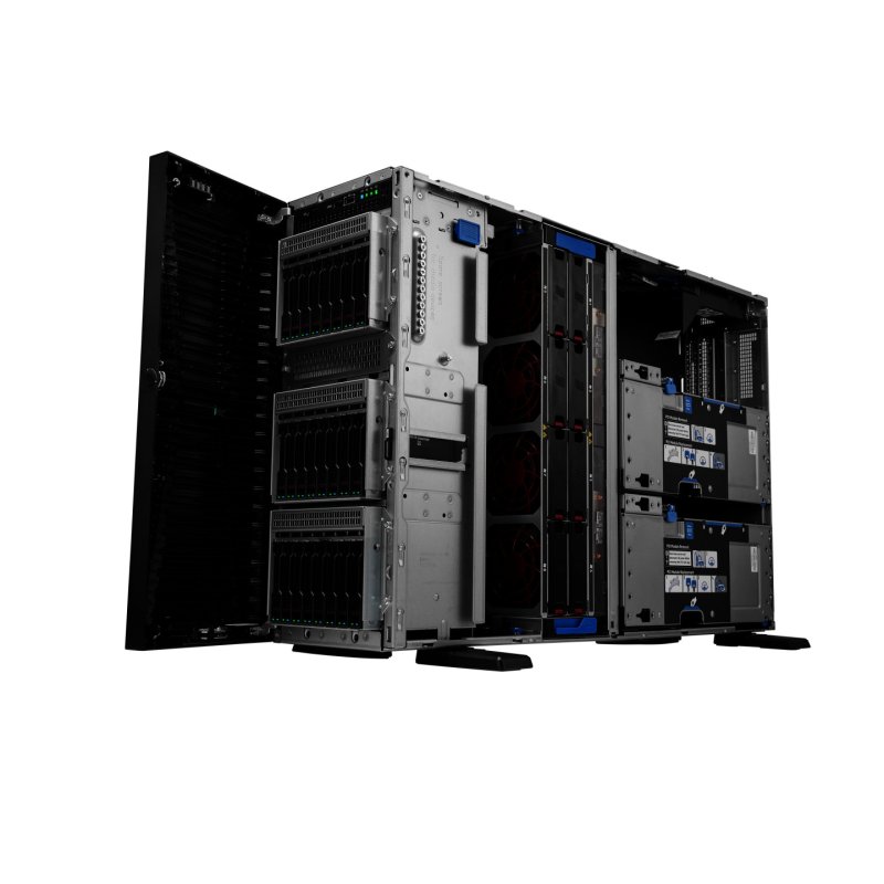 HPE ProLiant ML350 Gen11 4510 2.4GHz 12c 1P 1x32GB-R 4LFF 2x4TB HDD NC BCM5719 2x1000W PS EU Server