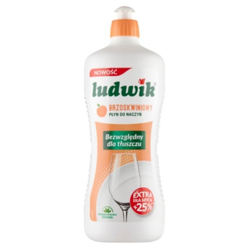 Ludwik Peach Dishwashing Liquid 900g