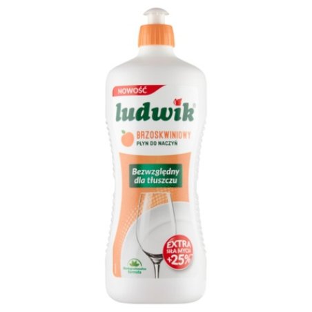 Ludwik Peach Dishwashing Liquid 900g