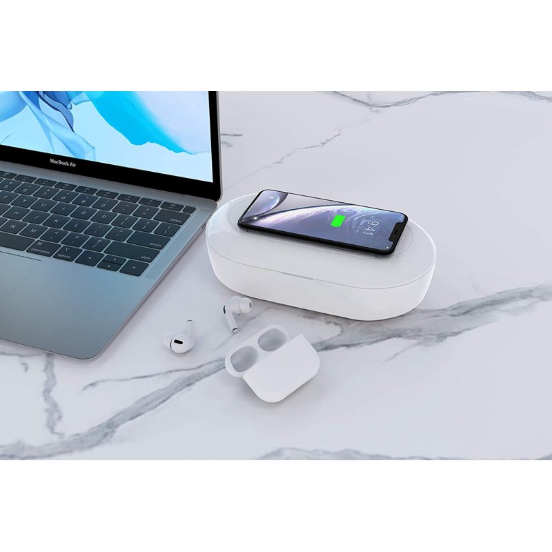 Devia Wireless Charging Disinfection box white