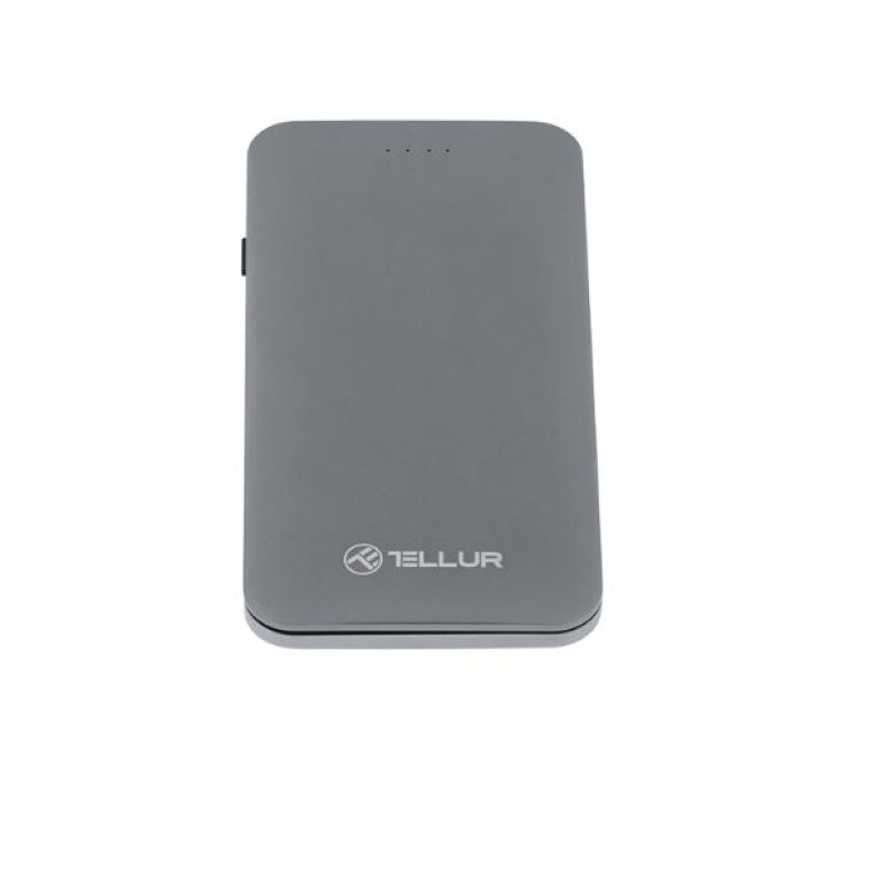 Tellur Power Bank QC 3.0 Fast Charge, 5000mAh, 3in1 gray