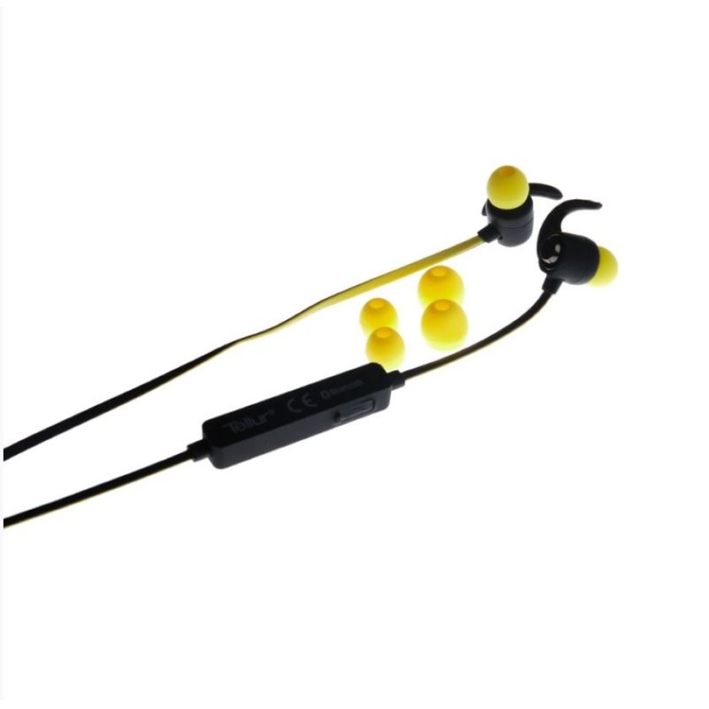 Tellur Speed Headset Wireless In-ear, Neck-band Calls/Music Micro-USB Bluetooth Yellow