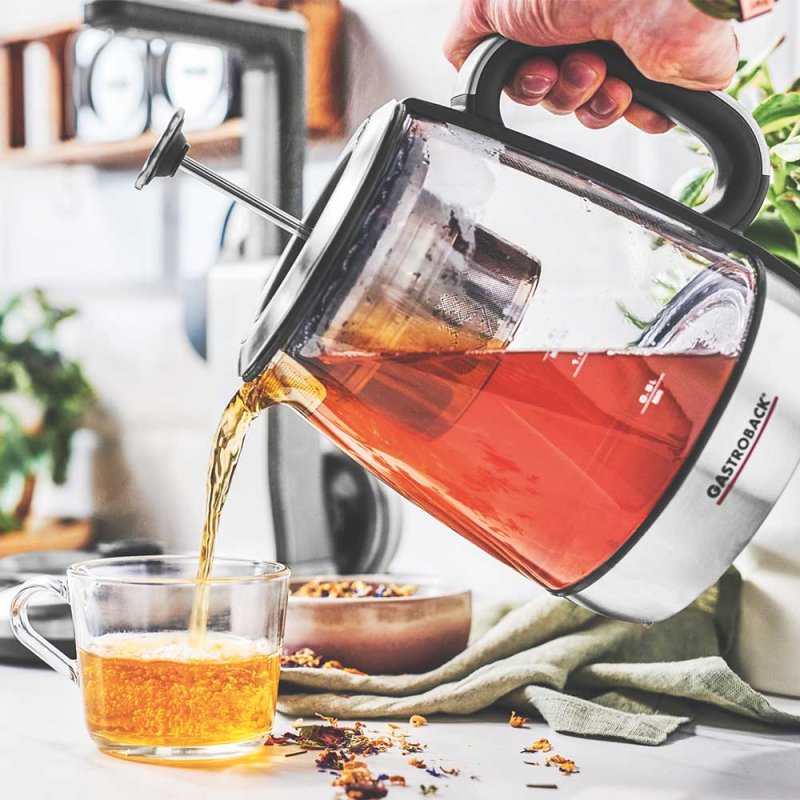 Gastroback Design Advanced Plus bouilloire 1,5 L 2000 W Acier inoxydable