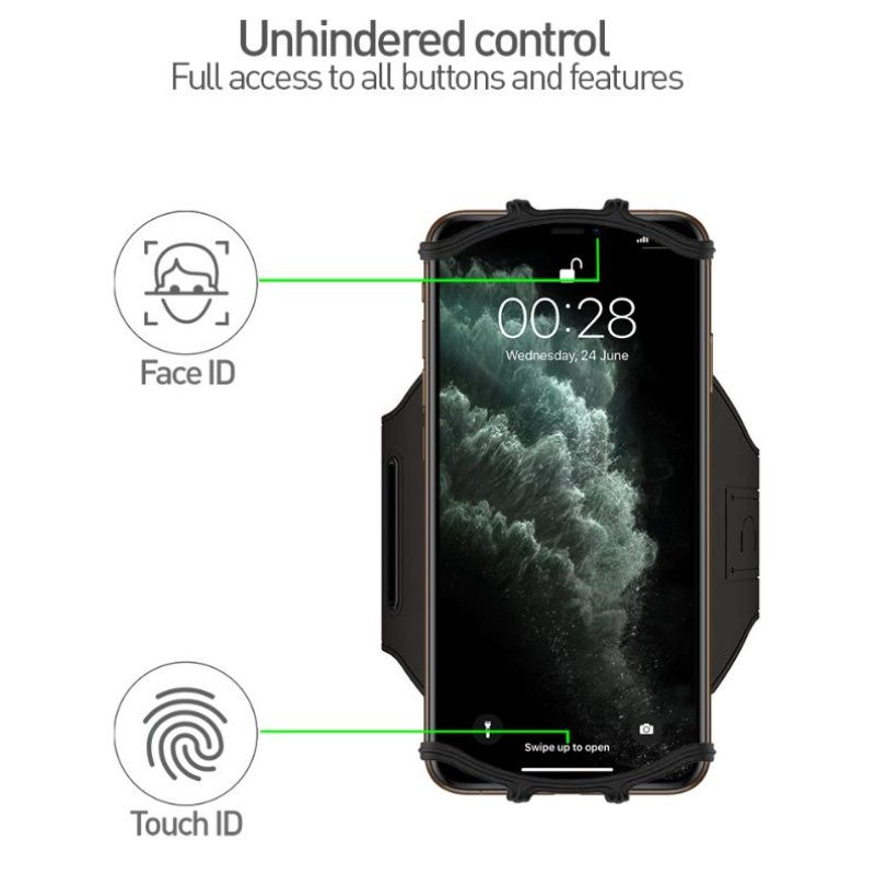 Tellur A100 Sports Armband black