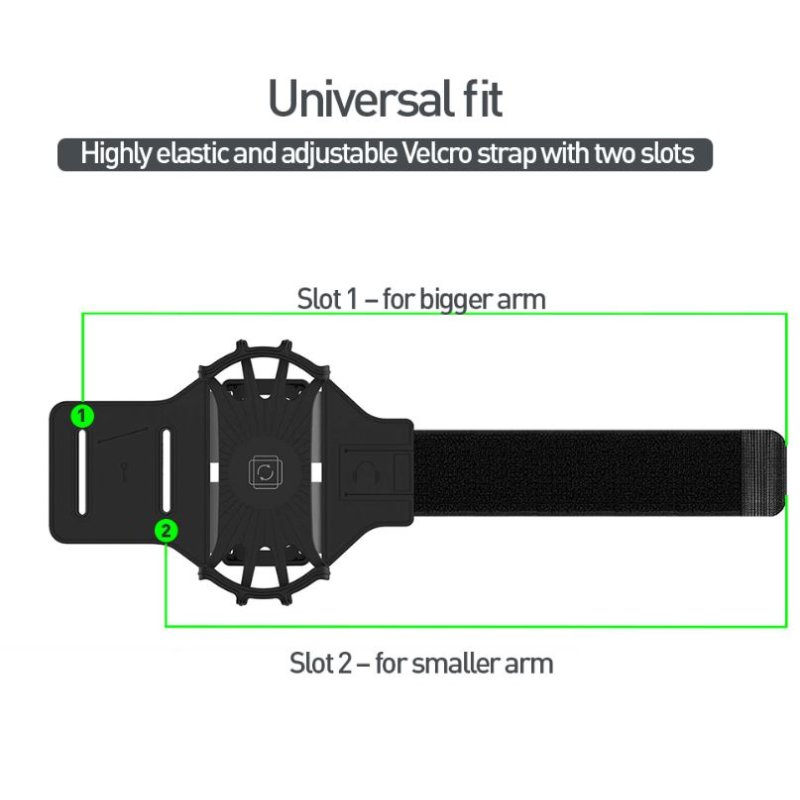 Tellur A100 Sports Armband black