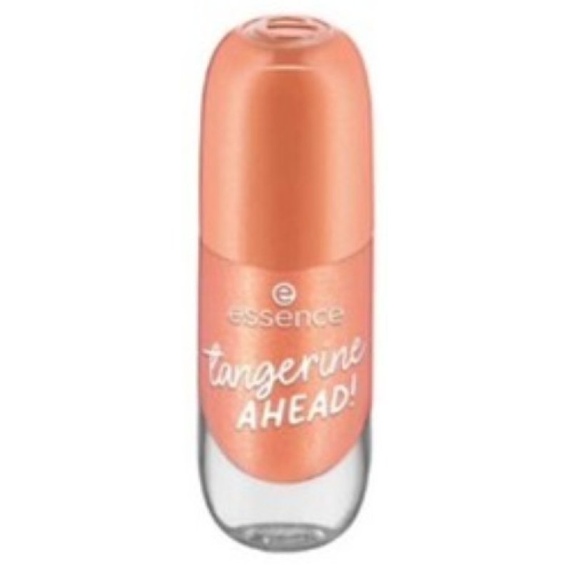 Essence gel nail colour nail polish 8 ml Orange Glitter