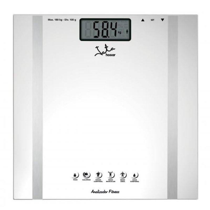 JATA 532 Square White Electronic personal scale