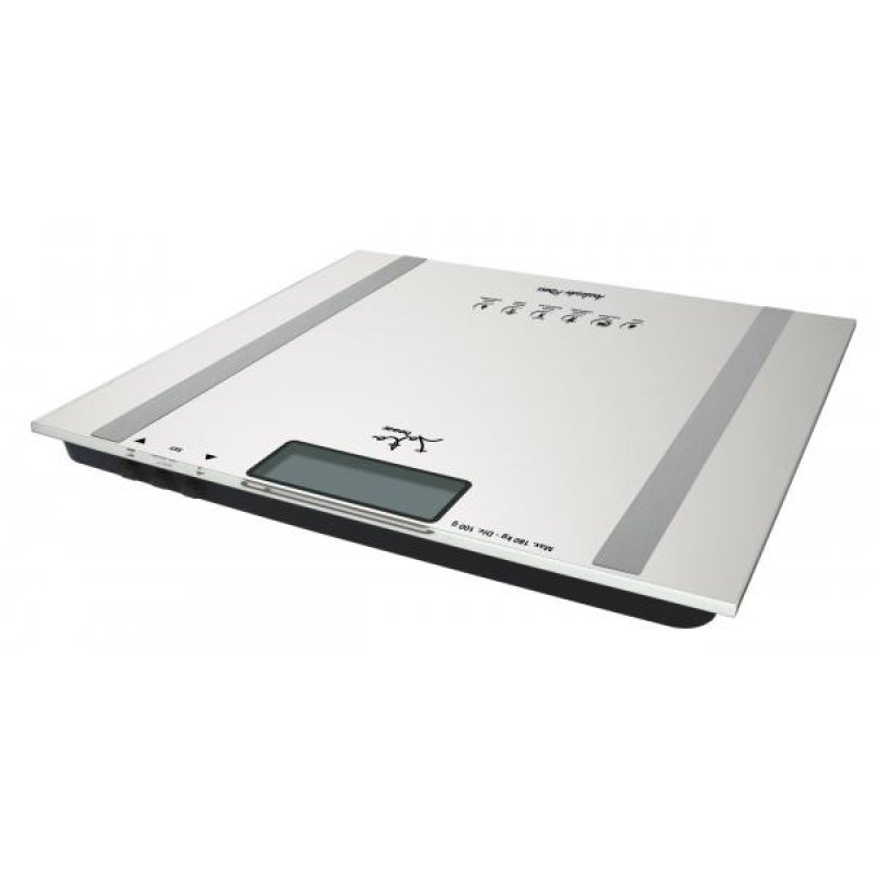 JATA 532 Carré Blanc Pèse-personne électronique