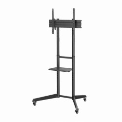 SBOX FS-400 support d'écran plat pour bureau 177,8 cm (70") Noir Sol