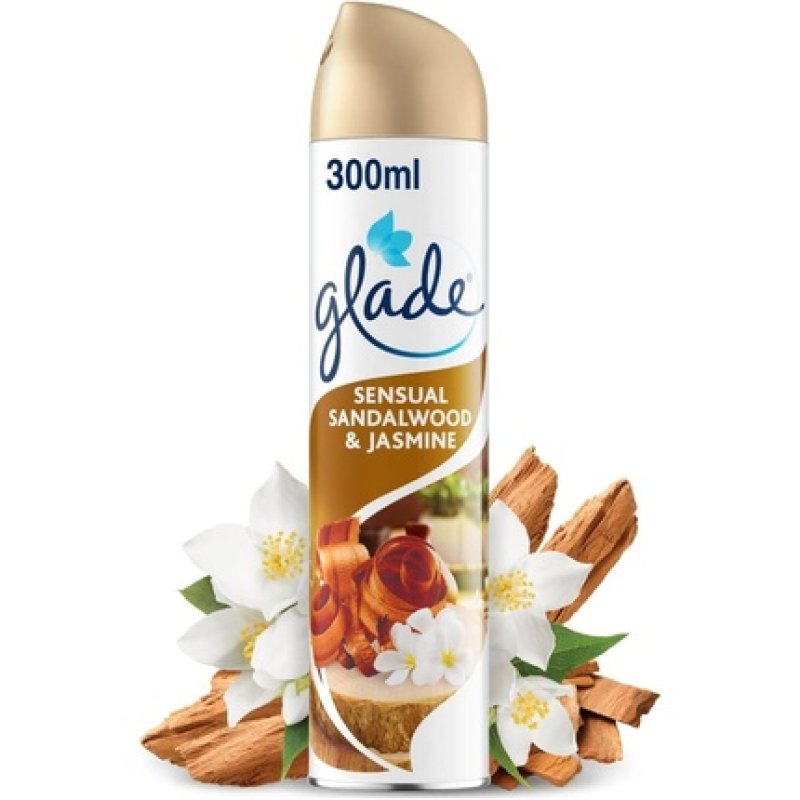 Glade Air Freshener Spray, Aerosol Odour Eliminator & Room Fragrance, 300 Ml