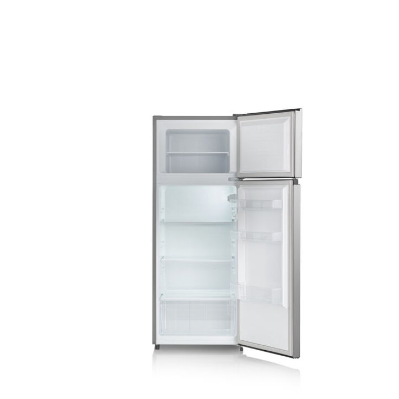 Severin DT 8761 fridge-freezer Freestanding 206 L E Silver