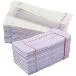 Zigzag Sulfito White Napkins 140x140mm - Pack of 8000