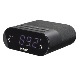 Denver CRQ-107 alarm clock Digital alarm clock Black