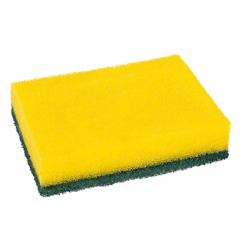 Scotch-Brite Classic XXL éponge Rectangulaire mousse Vert, Jaune 6 pièce(s)