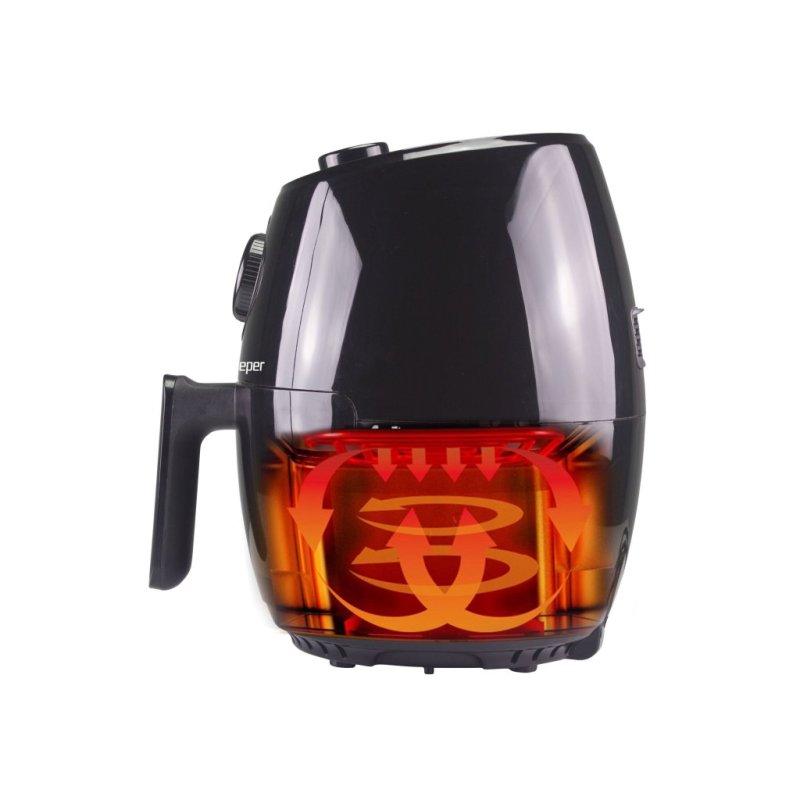 Beper P101FRI001 2 L Stand-alone 1000 W Hot air fryer Black