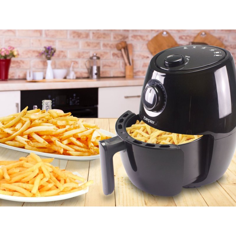 Beper P101FRI001 2 L Stand-alone 1000 W Hot air fryer Black