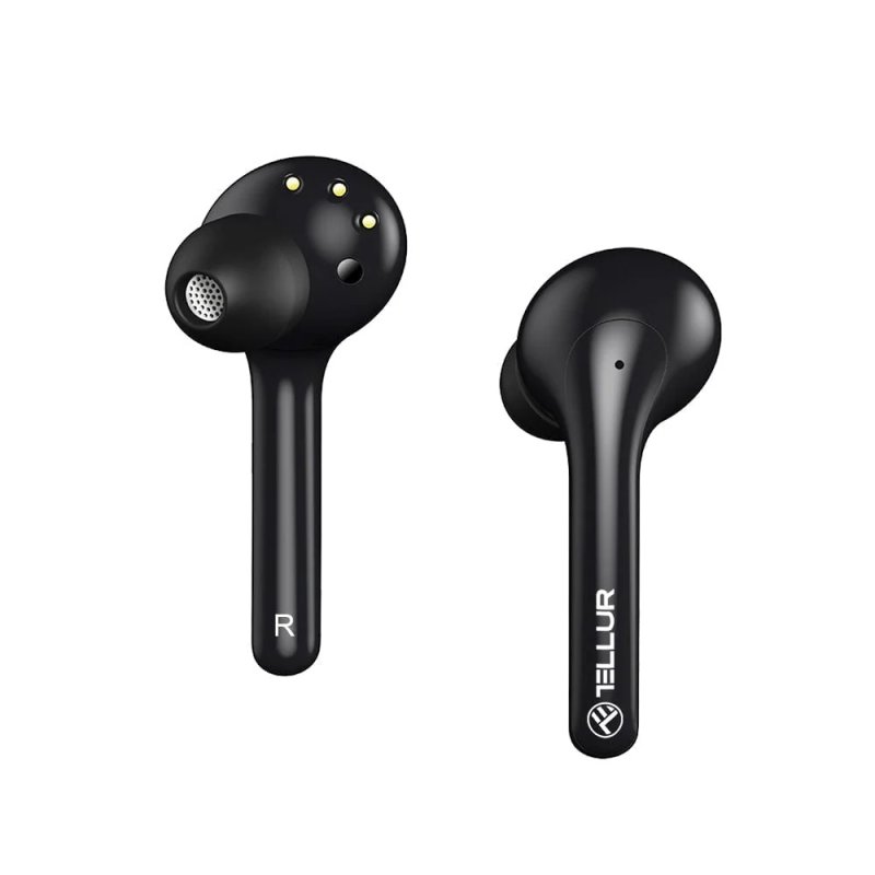 Tellur TLL511361 headphones/headset True Wireless Stereo (TWS) In-ear Calls/Music Bluetooth Black